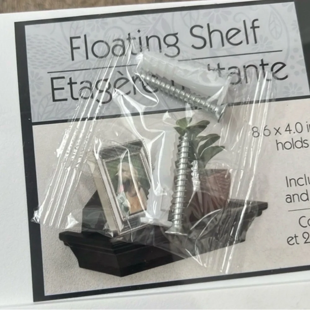 Contemporary Floating Shelf Set 🍃🆕🍃 2pcs Sets: Choose Selection at Checkout